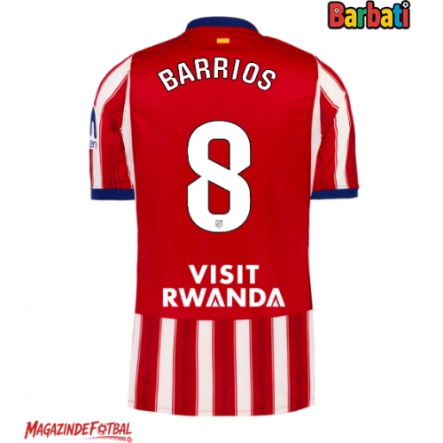 Atletico Madrid Pablo Barrios #8 Tricou Fotbal Replică 2026-27 Barbati Acasa Atletico Madrid Pablo Barrios #8 Tricou Fotbal Replică 2026-27 Barbati Acasa
